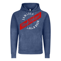 Vintage Denim jamaica red stripe lager beer Vintage Hoodie - linhVisuals
