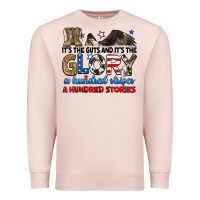 Pale Pink it's the guts and it's the glory a hundred stories Premium Sweatshirt - RanaPortraitStore