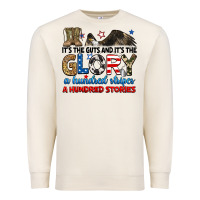 Sandshell it's the guts and it's the glory a hundred stories Premium Sweatshirt - RanaPortraitStore