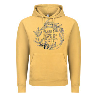 Vintage Mustard Lady Macbeth Shakespeare Quote Vintage Hoodie - linhVisuals