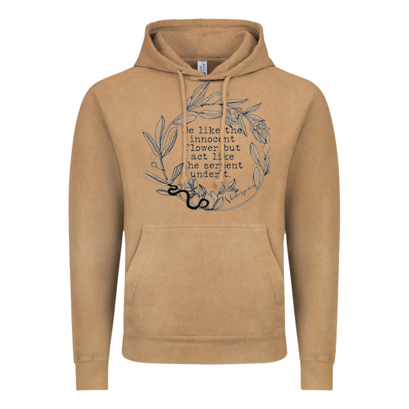 Lady Macbeth Shakespeare Quote Vintage Hoodie by linhVisuals | Teevron