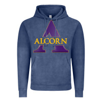 Vintage Denim Alcorn Athletics Vintage Hoodie - linhVisuals