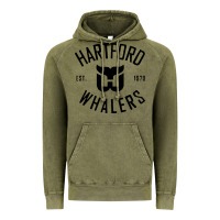 Vintage Olive hartford ice hockey 1979 Vintage Hoodie - linhVisuals