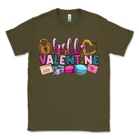 Army Green hello valentine Classic Tee - OliviaCreatesArt