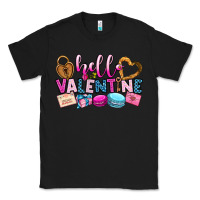 Black hello valentine Classic Tee - OliviaCreatesArt