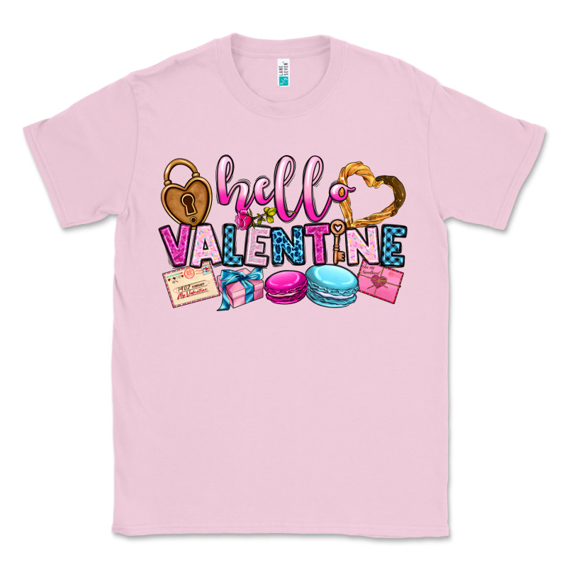 Hello Valentine Classic Tee by OliviaCreatesArt | Teevron