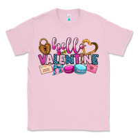 Bubblegum Pink hello valentine Classic Tee - OliviaCreatesArt