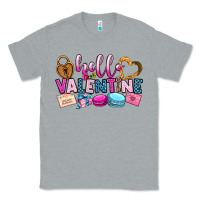 Heather Grey hello valentine Classic Tee - OliviaCreatesArt