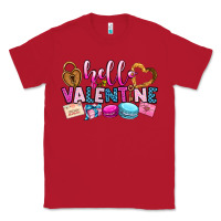 Red hello valentine Classic Tee - OliviaCreatesArt