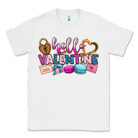 White hello valentine Classic Tee - OliviaCreatesArt