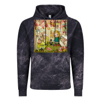 Cloud Black Mark Ryden - The Magic Sircus Vintage Hoodie - linhVisuals
