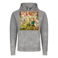 Cloud Rock Mark Ryden - The Magic Sircus Vintage Hoodie - linhVisuals