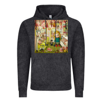 Vintage Black Mark Ryden - The Magic Sircus Vintage Hoodie - linhVisuals