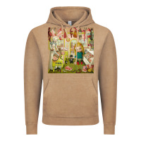 Vintage Coffee Mark Ryden - The Magic Sircus Vintage Hoodie - linhVisuals