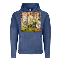 Vintage Denim Mark Ryden - The Magic Sircus Vintage Hoodie - linhVisuals