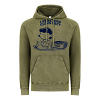Vintage Olive i still miss glenn frey, vinyl collector fan design Vintage Hoodie - linhVisuals