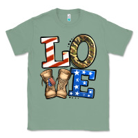 Sage love 4th of july army veteran Classic Tee - Jasminsmagicworld