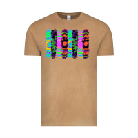 Vintage Camel tie dye brushstrokes Vintage Tee - RanaPortraitStore
