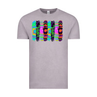 Vintage Zinc tie dye brushstrokes Vintage Tee - RanaPortraitStore