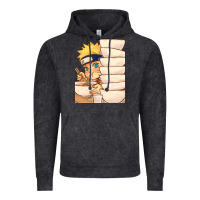 Vintage Black Nar Manga Ruto Ramen Vintage Hoodie - linhVisuals