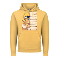 Vintage Mustard Nar Manga Ruto Ramen Vintage Hoodie - linhVisuals