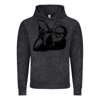 Vintage Black Scat pack Vintage Hoodie - linhVisuals