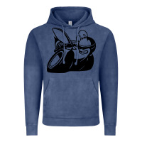 Vintage Denim Scat pack Vintage Hoodie - linhVisuals