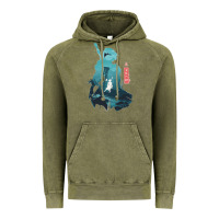 Vintage Olive Nier Automata Vintage Hoodie - linhVisuals