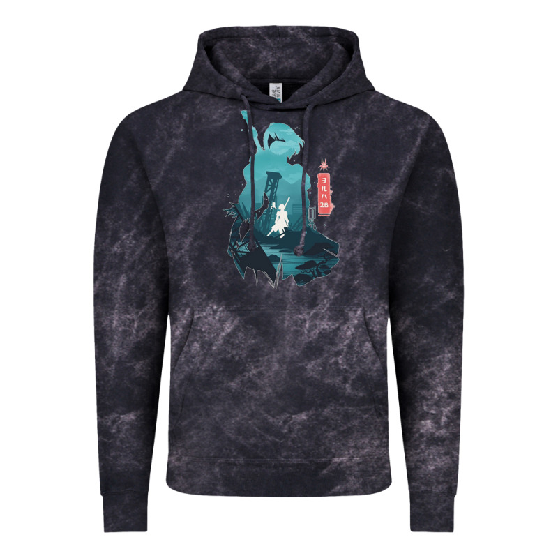 Nier Automata Vintage Hoodie by linhVisuals | Teevron