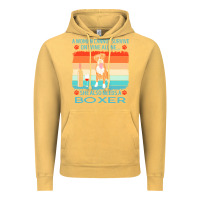 Vintage Mustard boxer t  shirt a woman cannot survive on wine alone she also needs box Vintage Hoodie - linhVisuals