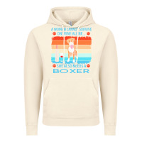 Vintage Artic boxer t  shirt a woman cannot survive on wine alone she also needs box Vintage Hoodie - linhVisuals
