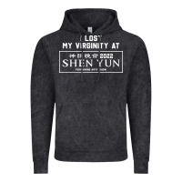 Vintage Black i lost my virginity at shen yun 2022   t shirt Vintage Hoodie - linhVisuals