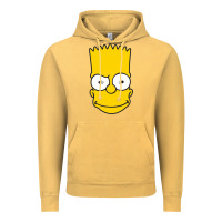 Vintage Mustard kartun bart simpson mask Vintage Hoodie - linhVisuals