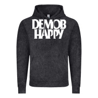 Vintage Black demob happy 1 Vintage Hoodie - linhVisuals
