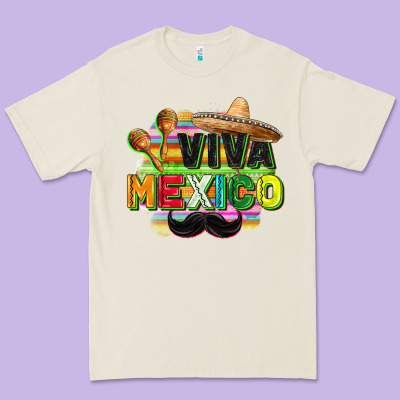 Viva Mexico Premium Tee Designed By Fadigitalartstudio