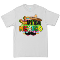 Dove Grey Viva Mexico Premium Tee - FaDigitalArtStudio