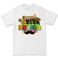 White Viva Mexico Premium Tee - FaDigitalArtStudio