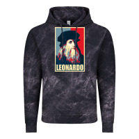 Cloud Black leonardo Vintage Hoodie - linhVisuals