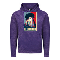 Cloud Purple leonardo Vintage Hoodie - linhVisuals