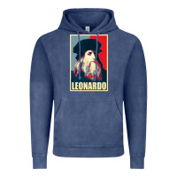 Vintage Denim leonardo Vintage Hoodie - linhVisuals