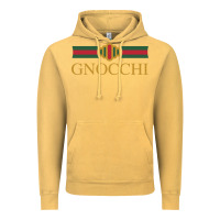 Vintage Mustard Gnocchi Classic Fashion Parody Pasta Noodles Italian Vintage Hoodie - linhVisuals