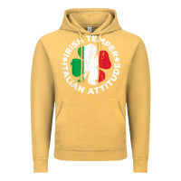 Vintage Mustard irish temper italian attitude t shirt st patrick's day t shirt Vintage Hoodie - linhVisuals