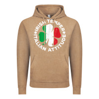 Vintage Coffee irish temper italian attitude t shirt st patrick's day t shirt Vintage Hoodie - linhVisuals