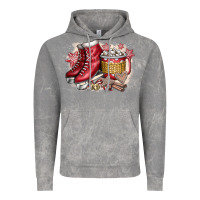 Cloud Rock Christmas Ice Skating Vintage Hoodie - CowhideDigitalArt