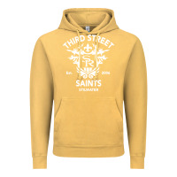 Vintage Mustard saints row 3 tribute emblem Vintage Hoodie - linhVisuals