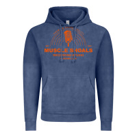 Vintage Denim recording studio Vintage Hoodie - linhVisuals