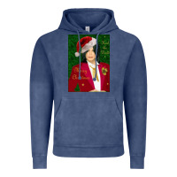 Vintage Denim merry christmas heal the world michael jackson Vintage Hoodie - linhVisuals