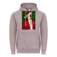 Vintage Zinc merry christmas heal the world michael jackson Vintage Hoodie - linhVisuals