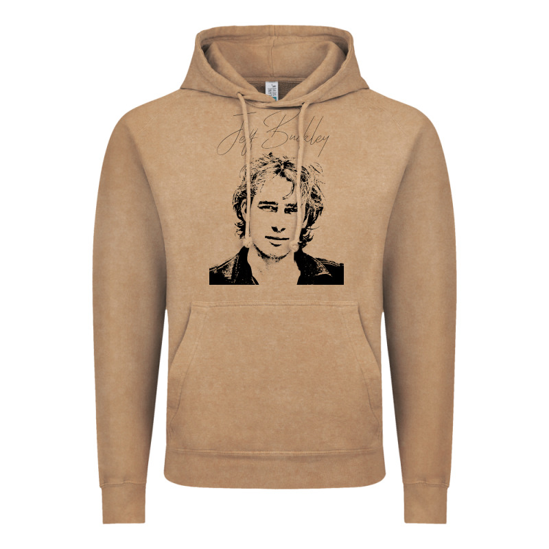 Jeff Buckley 90s Style Fan Art Vintage Hoodie by linhVisuals | Teevron