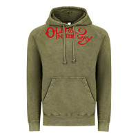 Vintage Olive old and in the way musician Vintage Hoodie - linhVisuals